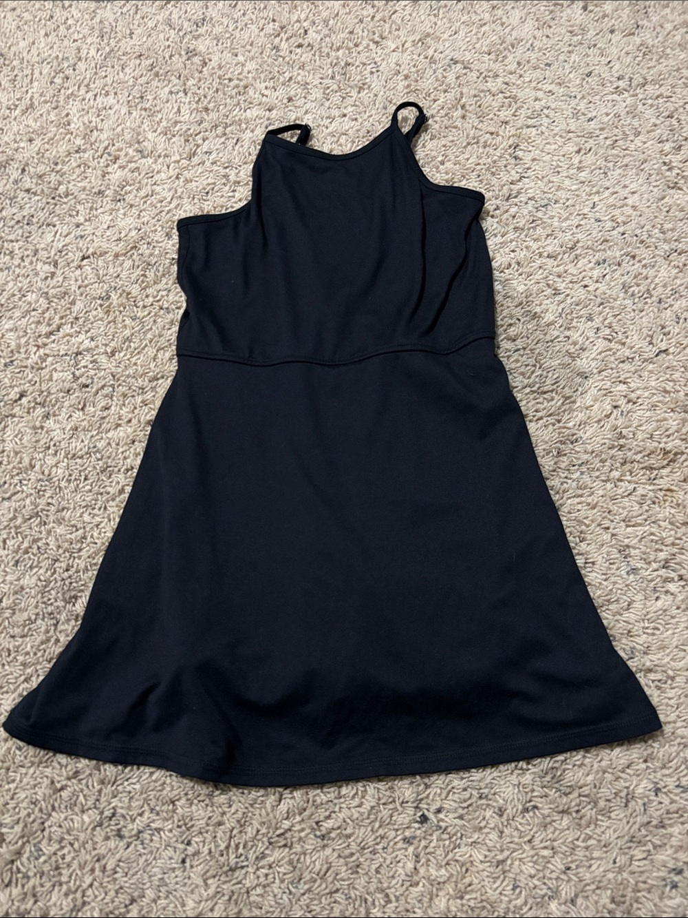 abercrombie kids Black Sleeveless A-Line Dress